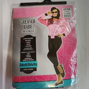CA4.  Greaser Babe Costume